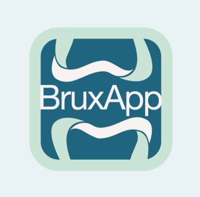 symbol aplikacji BruxApp, służącej do diagnostyki i kontrolowania bruksizmu